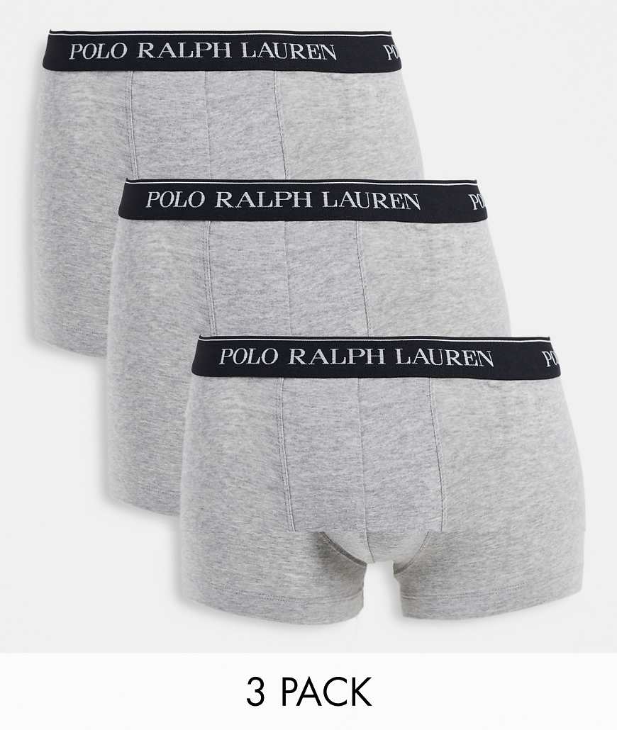 Polo Ralph Lauren - 3er-Pack Unterhosen mit Logo in Grau Polo Ralph Lauren - 3er-Pack Unterhosen mit Logo in Grau von Polo Ralph Lauren