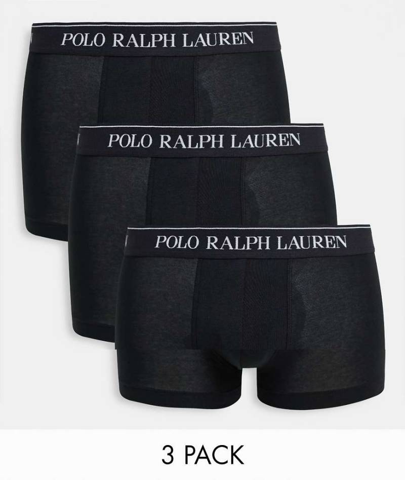 Polo Ralph Lauren - 3er Packung schwarze Unerhosen von Polo Ralph Lauren