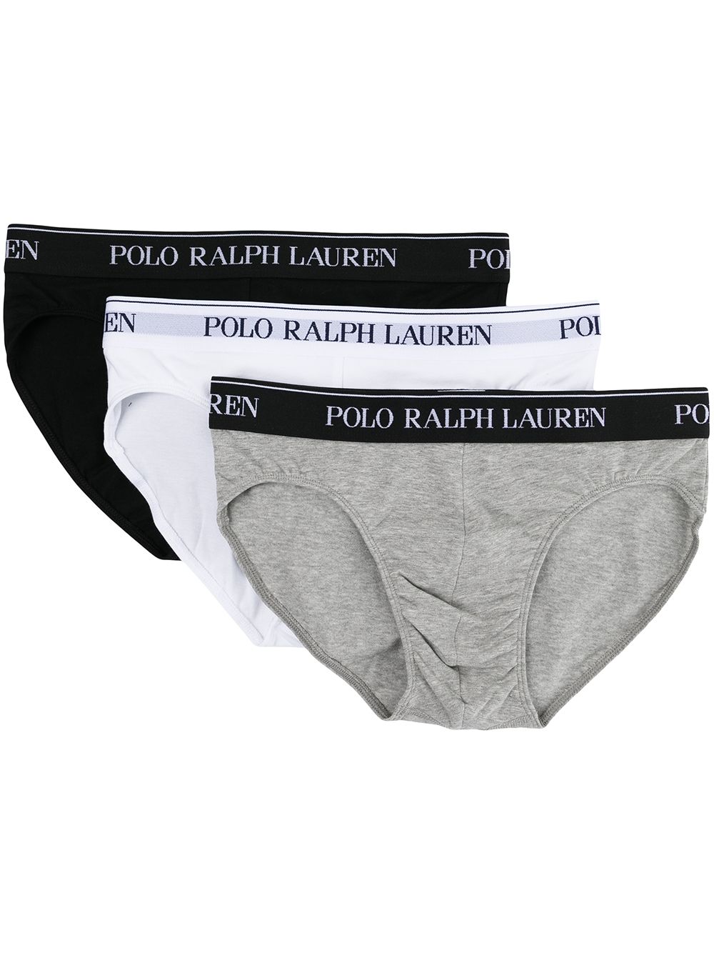 Polo Ralph Lauren 3er-Set Slips mit Logo - Schwarz von Polo Ralph Lauren