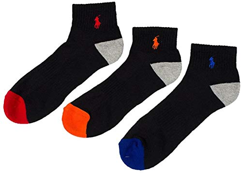 Polo Ralph Lauren 6-Pack Heel Toe and Arch Support Crew Socks Sz 10-13 Fits 6-12.5 von Polo Ralph Lauren