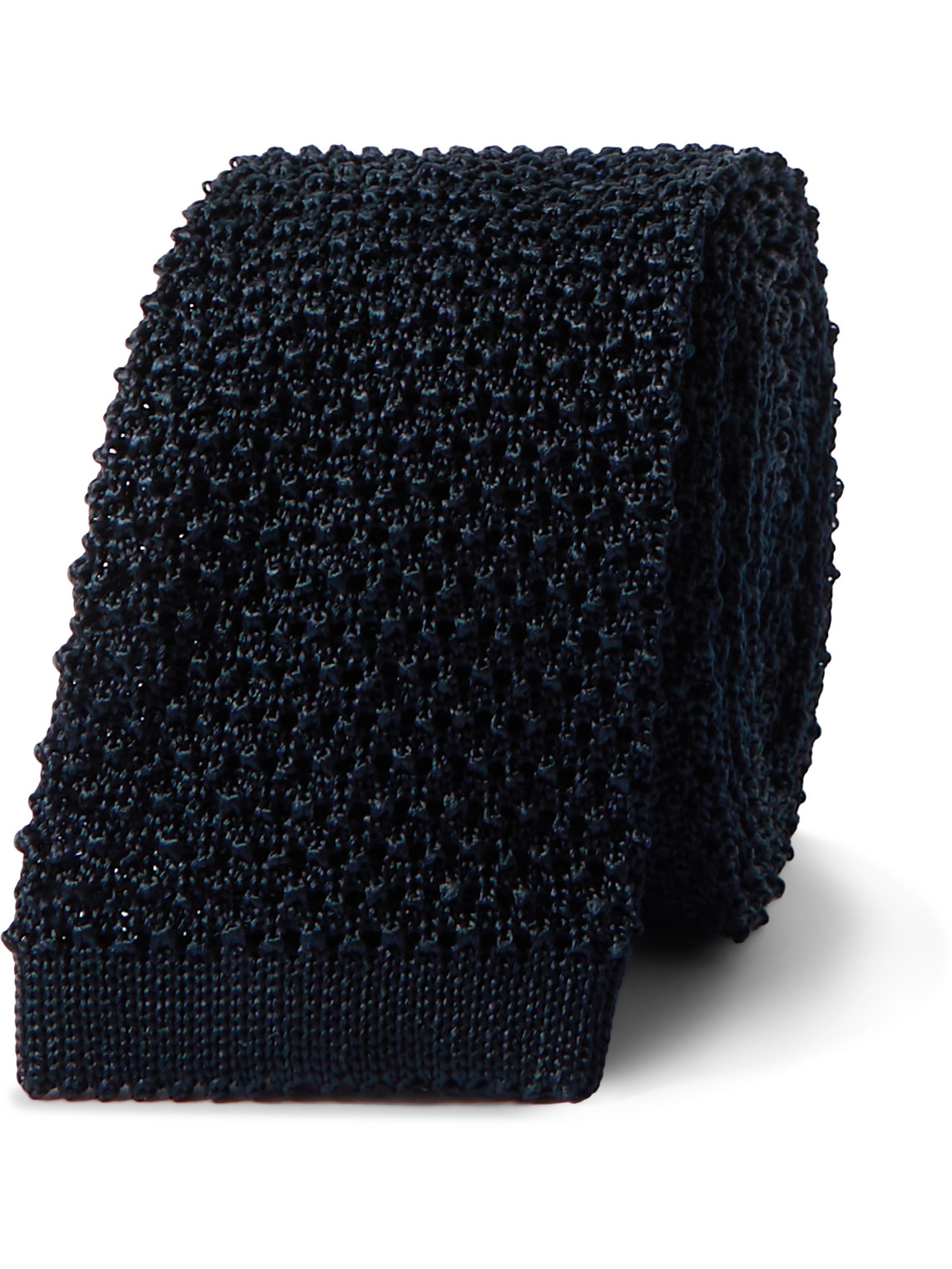 Polo Ralph Lauren - 6cm Knitted Silk Tie - Men - Blue Polo Ralph Lauren - 6cm Knitted Silk Tie - Men - Blue von Polo Ralph Lauren