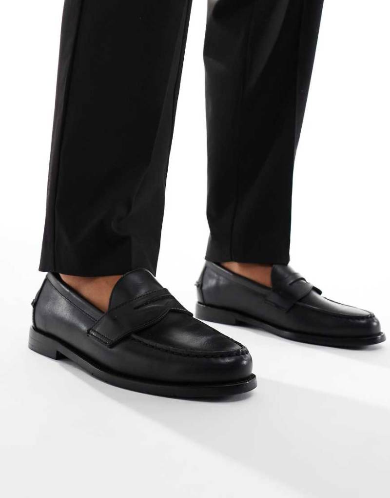 Polo Ralph Lauren - Alston - Loafer aus Leder in Schwarz von Polo Ralph Lauren