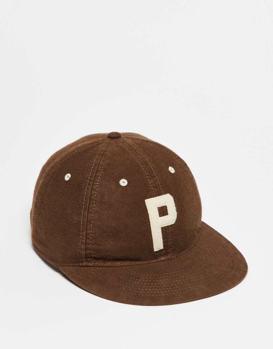 Polo Ralph Lauren - Authentic - Baseball-Kappe in Braun mit College-Logo-Brown von Polo Ralph Lauren