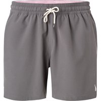 Polo Ralph Lauren Herren Badeshorts grau Mikrofaser unifarben von Polo Ralph Lauren