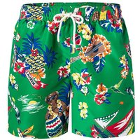 Polo Ralph Lauren Herren Badeshorts grün,multicolor floral,Gemustert,Mit Prints von Polo Ralph Lauren