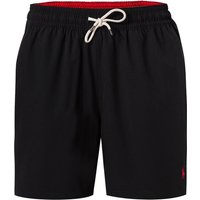 Polo Ralph Lauren Herren Badeshorts schwarz unifarben von Polo Ralph Lauren