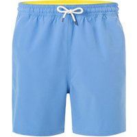 Polo Ralph Lauren Herren Badeshorts blau Mikrofaser unifarben von Polo Ralph Lauren