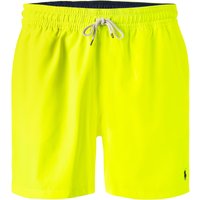 Polo Ralph Lauren Herren Badeshorts gelb Mikrofaser unifarben von Polo Ralph Lauren