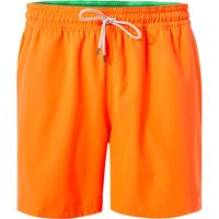 Polo Ralph Lauren Herren Badeshorts orange Mikrofaser unifarben von Polo Ralph Lauren