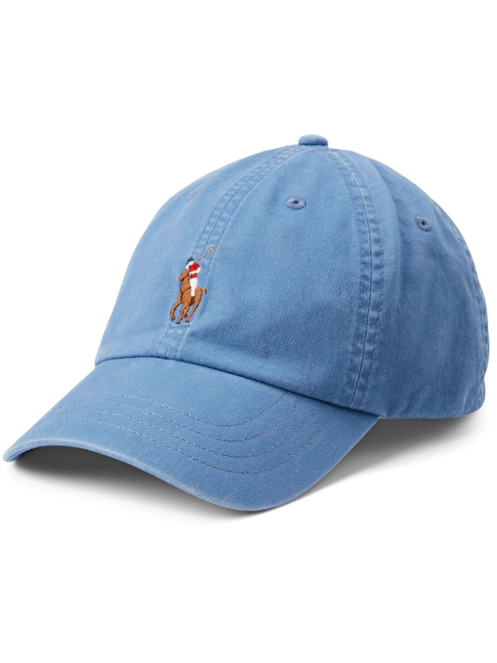 Polo Ralph Lauren Baseballkappe mit Polo Pony-Stickerei - Blau von Polo Ralph Lauren