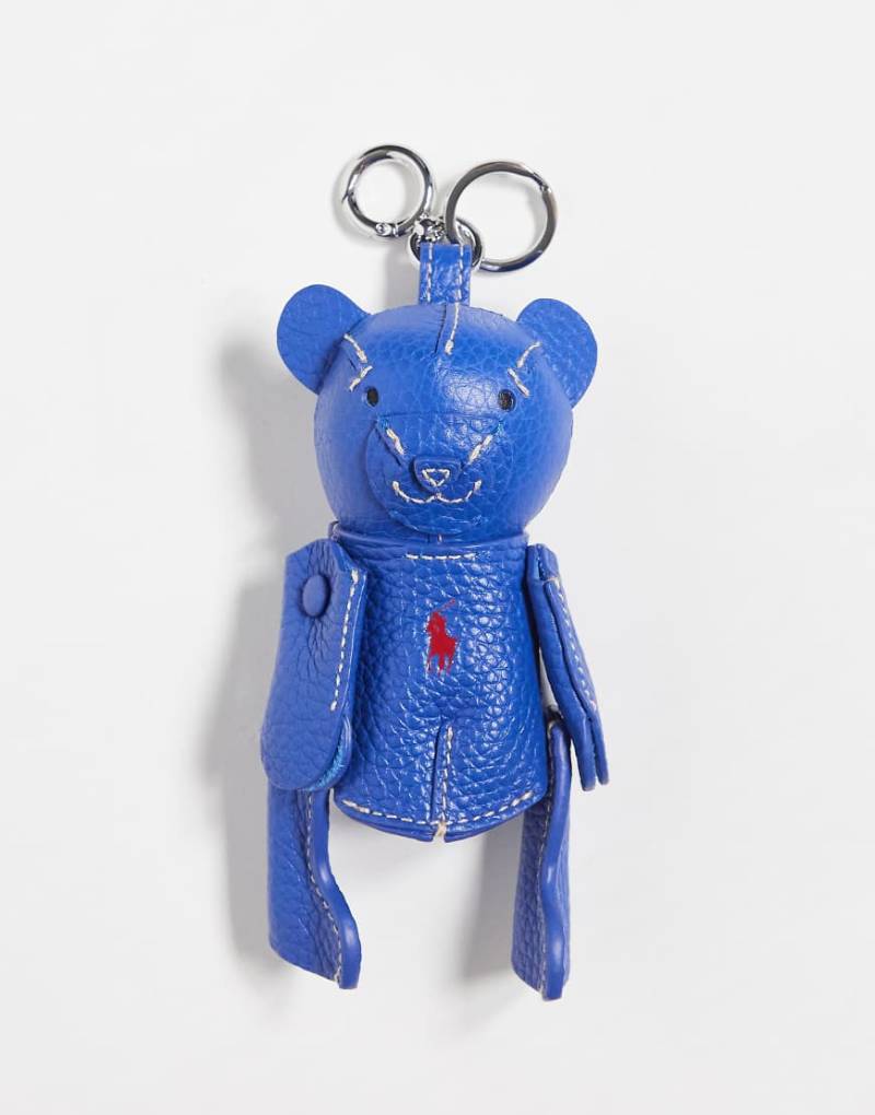 Polo Ralph Lauren - Bear-Taschenanhänger in Mittelblau von Polo Ralph Lauren