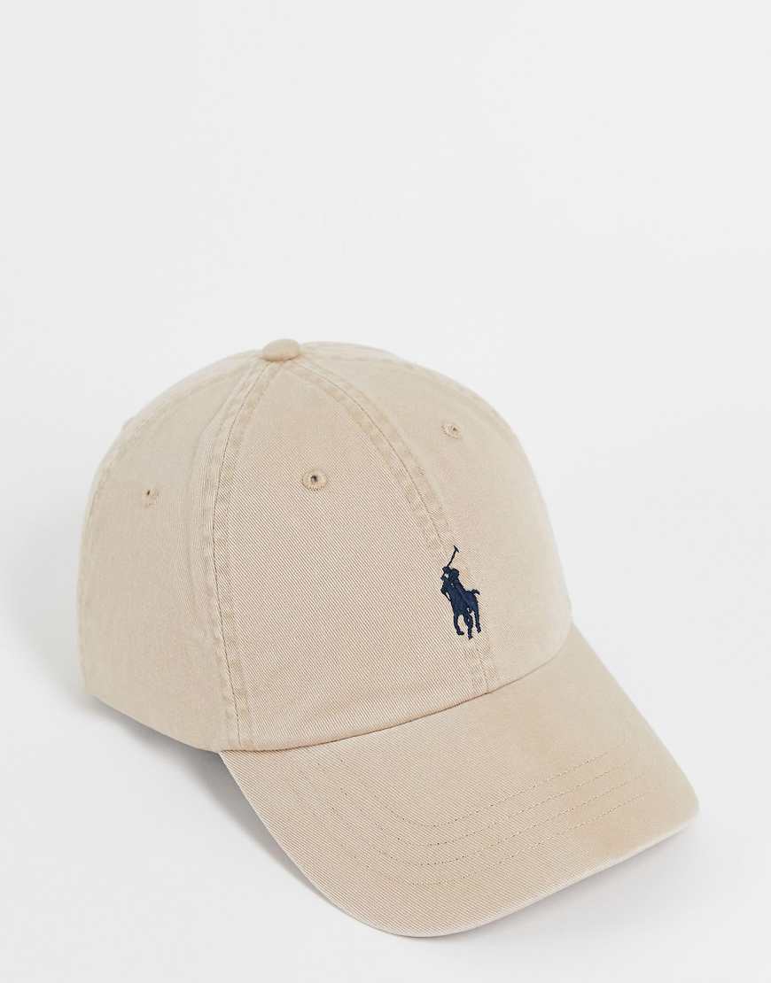 Polo Ralph Lauren - Baseballkappe in Beige mit Markenlogo-Neutral von Polo Ralph Lauren