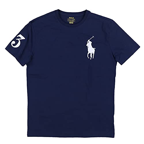 Polo Ralph Lauren Big Pony Rundhalsausschnitt T-Shirt - Blau - Groß von Polo Ralph Lauren