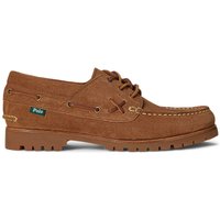 Polo Ralph Lauren Bootsschuhe aus Veloursleder mit Blockabsatz in 45 von Polo Ralph Lauren