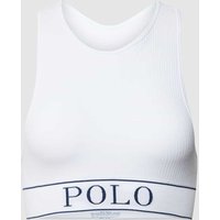 Polo Ralph Lauren Bralette mit Label-Detail in Weiss, Größe M von Polo Ralph Lauren