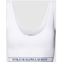 Polo Ralph Lauren Bralette mit Label-Stitching in Weiss, Größe L von Polo Ralph Lauren