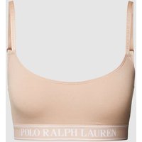 Polo Ralph Lauren Bralette mit elastischem Logo-Bund in Rose, Größe XL von Polo Ralph Lauren