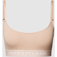Polo Ralph Lauren Bralette mit elastischem Logo-Bund in Rose, Größe XS Polo Ralph Lauren Bralette mit elastischem Logo-Bund in Rose, Größe XS von Polo Ralph Lauren