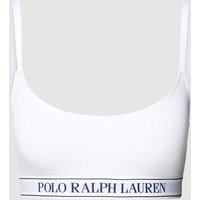 Polo Ralph Lauren Bralette mit elastischem Logo-Bund in Weiss, Größe L von Polo Ralph Lauren