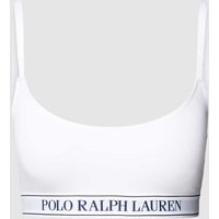 Polo Ralph Lauren Bralette mit elastischem Logo-Bund in Weiss, Größe XL von Polo Ralph Lauren