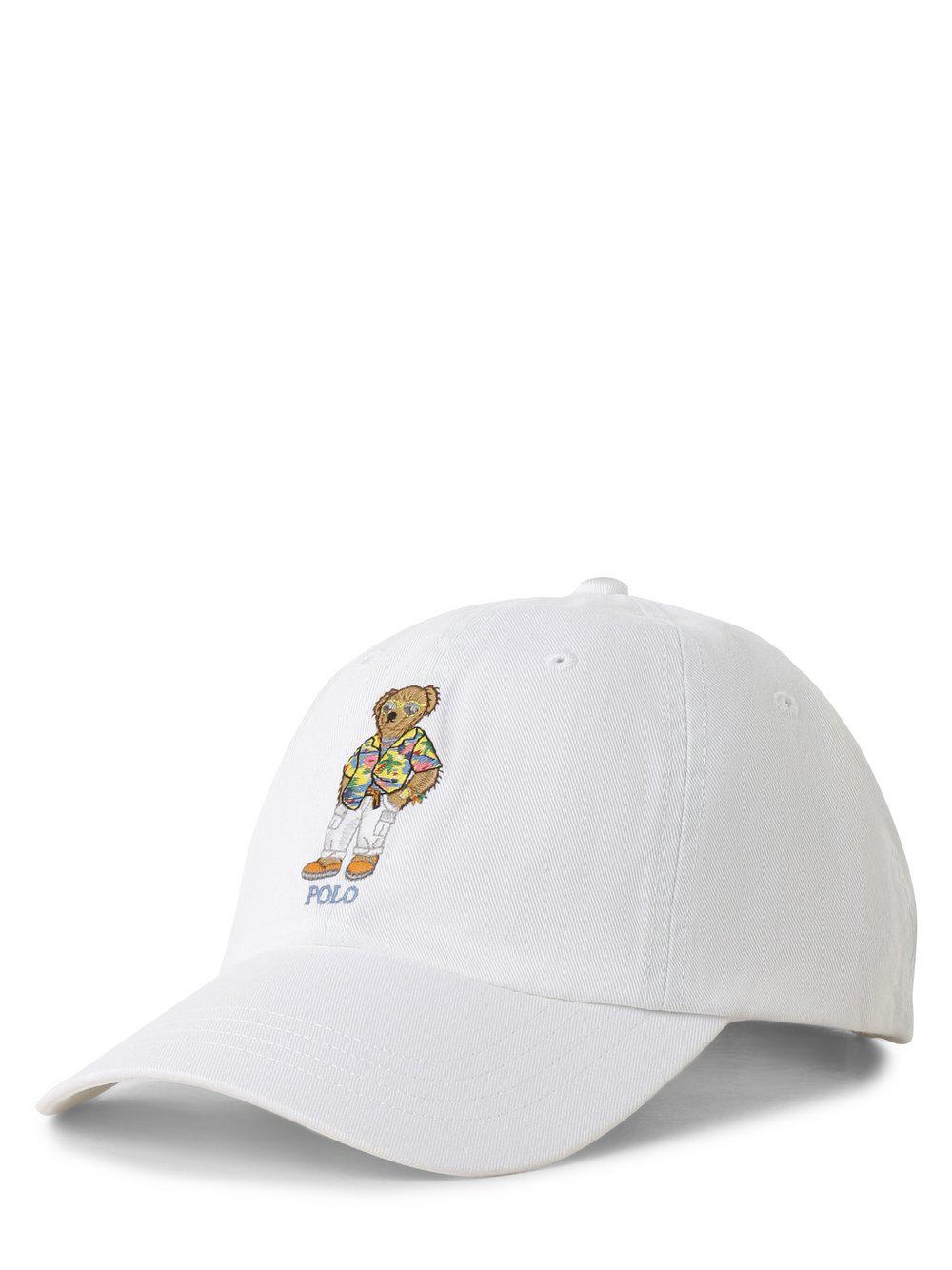 Polo Ralph Lauren Cap Herren Baumwolle, weiß von Polo Ralph Lauren