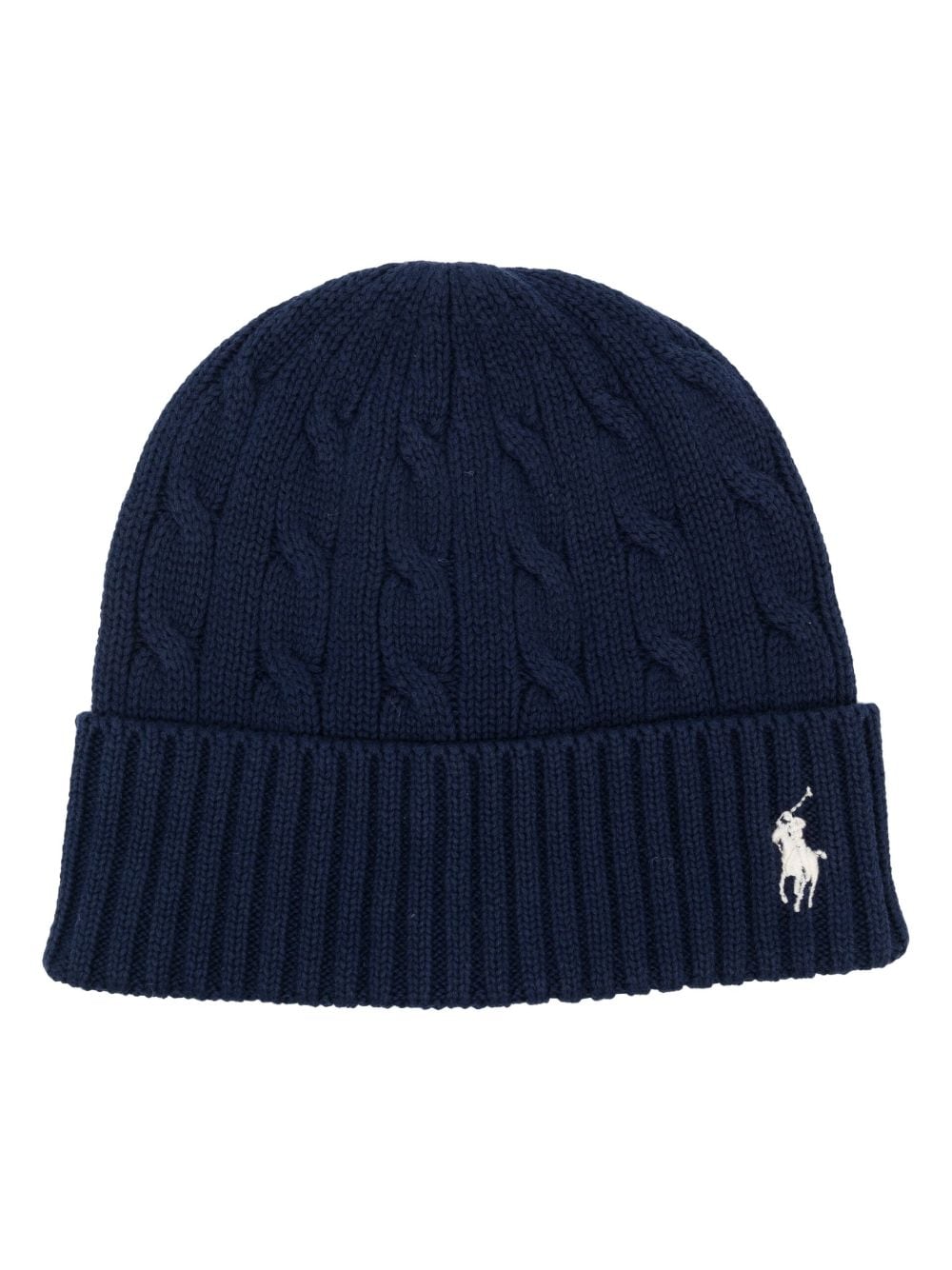 Polo Ralph Lauren Mütze mit Polo Pony-Stickerei - Blau von Polo Ralph Lauren