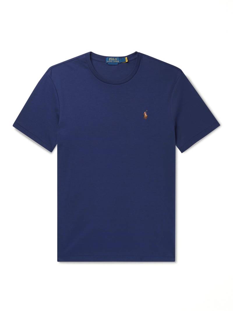 Polo Ralph Lauren - Cotton-Jersey T-Shirt - Men - Blue - XL von Polo Ralph Lauren