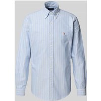 Polo Ralph Lauren Custom Fit Freizeithemd mit Button-Down-Kragen in Blau, Größe XL von Polo Ralph Lauren