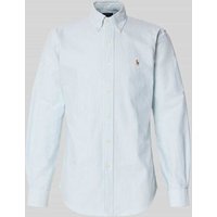 Polo Ralph Lauren Custom Fit Freizeithemd mit Button-Down-Kragen in Hellgrau Melange, Größe S Polo Ralph Lauren Custom Fit Freizeithemd mit Button-Down-Kragen in Hellgrau Melange, Größe S von Polo Ralph Lauren