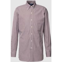 Polo Ralph Lauren Custom Fit Freizeithemd mit Streifenmuster in Bordeaux, Größe M von Polo Ralph Lauren