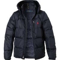 Polo Ralph Lauren Herren Daunenjacke blau Mikrofaser unifarben von Polo Ralph Lauren