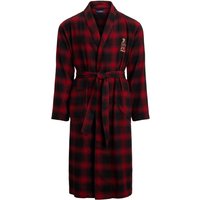 Polo Ralph Lauren Flanell-Bademantel aus Baumwolle mit Karomuster, Loose Fit in XL von Polo Ralph Lauren
