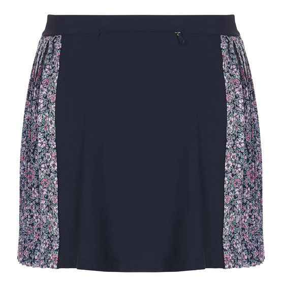 Polo Ralph Lauren Flower Plissee kurz Skort navy von Polo Ralph Lauren