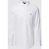 Polo Ralph Lauren Freizeithemd mit Button-Down-Kragen in Weiss, Größe L von Polo Ralph Lauren