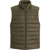 Polo Ralph Lauren Gesteppte Daunenweste aus recyceltem Material mit Logo-Aufnäher in L von Polo Ralph Lauren