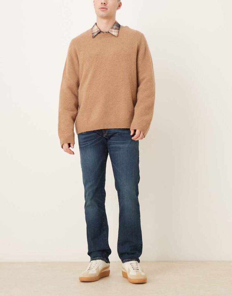 Polo Ralph Lauren - Hampton - Straight-Fit-Jeans in dunkler Vintage-Waschung-Marineblau von Polo Ralph Lauren