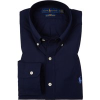 Polo Ralph Lauren Herren Hemd blau Baumwoll-Stretch von Polo Ralph Lauren