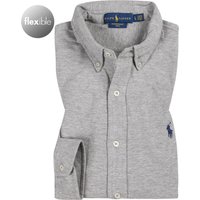 Polo Ralph Lauren Herren Hemd grau meliert von Polo Ralph Lauren