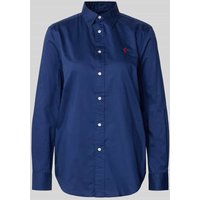 Polo Ralph Lauren Hemdbluse mit Knopfleiste in Marine, Größe S von Polo Ralph Lauren