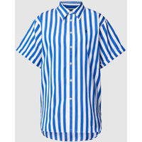 Polo Ralph Lauren Hemdbluse mit Streifenmuster in Hellblau, Größe L von Polo Ralph Lauren