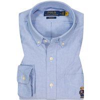 Polo Ralph Lauren Herren Hemd blau Baumwolle von Polo Ralph Lauren