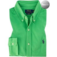 Polo Ralph Lauren Herren Hemd grün Baumwoll-Stretch von Polo Ralph Lauren