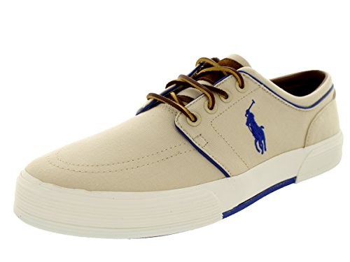 Polo Ralph Lauren Herren Faxon Low Sneaker, khaki, 41 EU von POLO RALPH LAUREN