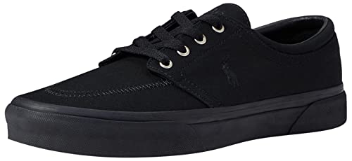 Polo Ralph Lauren Keaton Herren Sneaker ohne Schnürsenkel, Schwarz Schwarz Pp, 43.5 EU von Polo Ralph Lauren