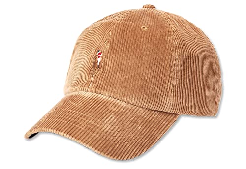 Polo Ralph Lauren Baseballkappe für Herren, Cord-Baumwolle, Beige, Beige von POLO RALPH LAUREN