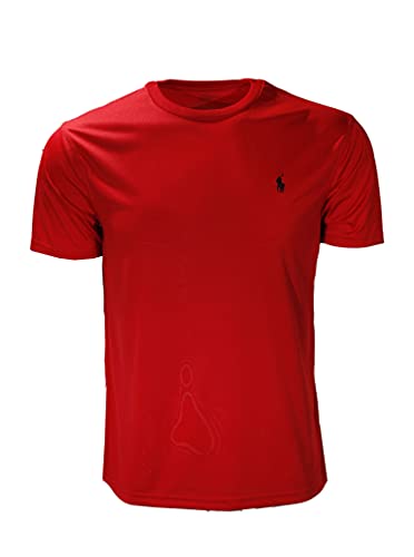 Polo Ralph Lauren Herren Performance T-Shirt Sommer 2021, rot, Groß von Polo Ralph Lauren