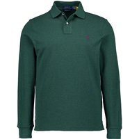 Polo Ralph Lauren Herren Polo-Shirt grün meliert Slim Fit von Polo Ralph Lauren