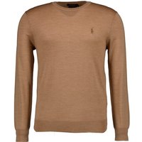 Polo Ralph Lauren Herren Pullover beige unifarben Slim Fit von Polo Ralph Lauren