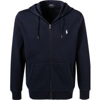 Polo Ralph Lauren Herren Sweatjacke blau unifarben von Polo Ralph Lauren