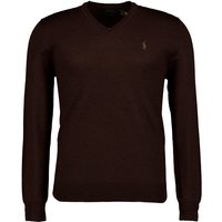 Polo Ralph Lauren Herren Pullover braun unifarben Slim Fit von Polo Ralph Lauren
